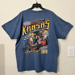 NHRA Kansas Nationals 2014 Tee | XL | Drag Racing Graphic Motorsport
